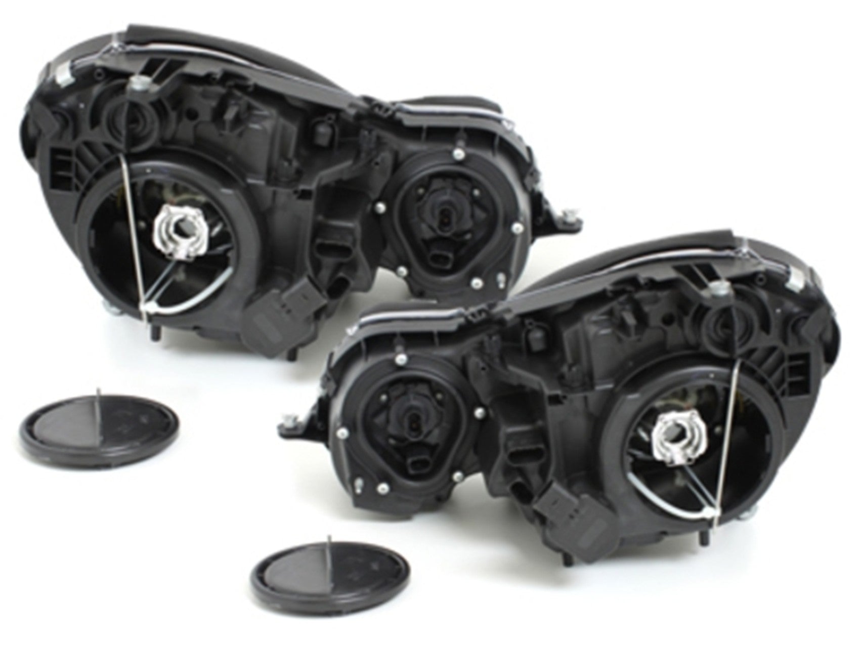 Scheinwerfer für Mercedes E-Klasse W211 S221 03.2002-04.2006 Limousine T-Modell Chrom Carpartstuning Austria