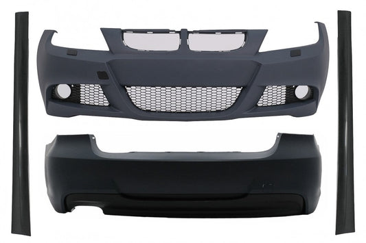 Bodykit für BMW 3er E90 05-08 Stoßstange Seitenschweller M-Technik Design Carpartstuning Austria