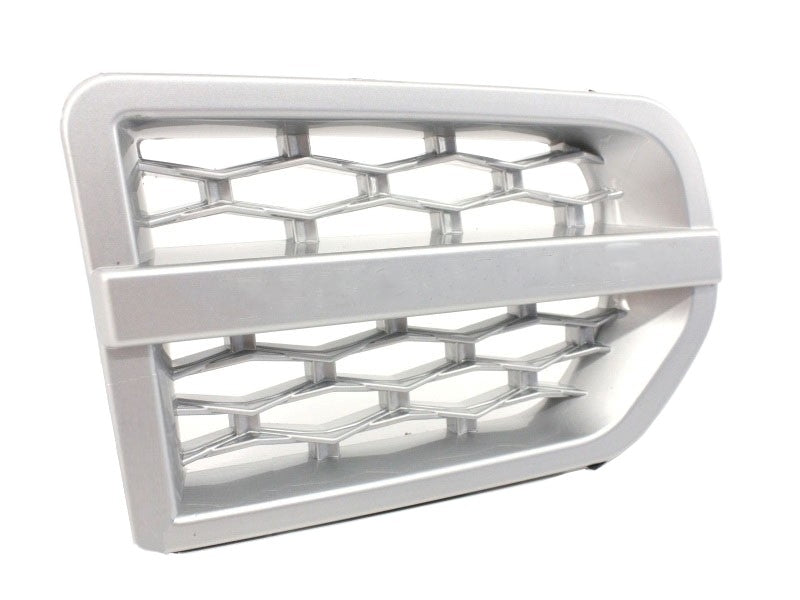 Seitenlüftung für Discovery III 2006-2009 Hawke Autobiography Design Silber Carpartstuning Austria