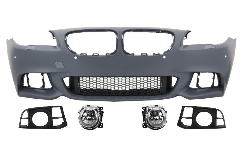Frontstoßstange für BMW 5er F10 F11 LCI 15+ M-Technik Look LED-Nebelscheinwerfer Carpartstuning Austria