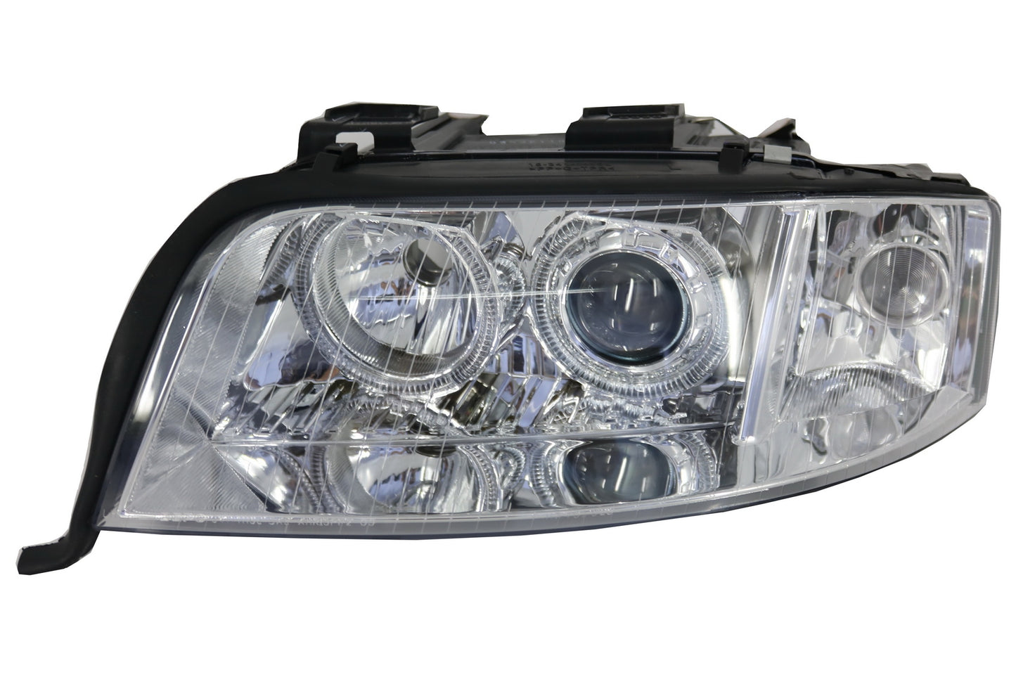 Scheinwerfer Angel Eyes Xenon für Audi A6 4B C5 01-04 Limo Avant Chrom Carpartstuning Austria