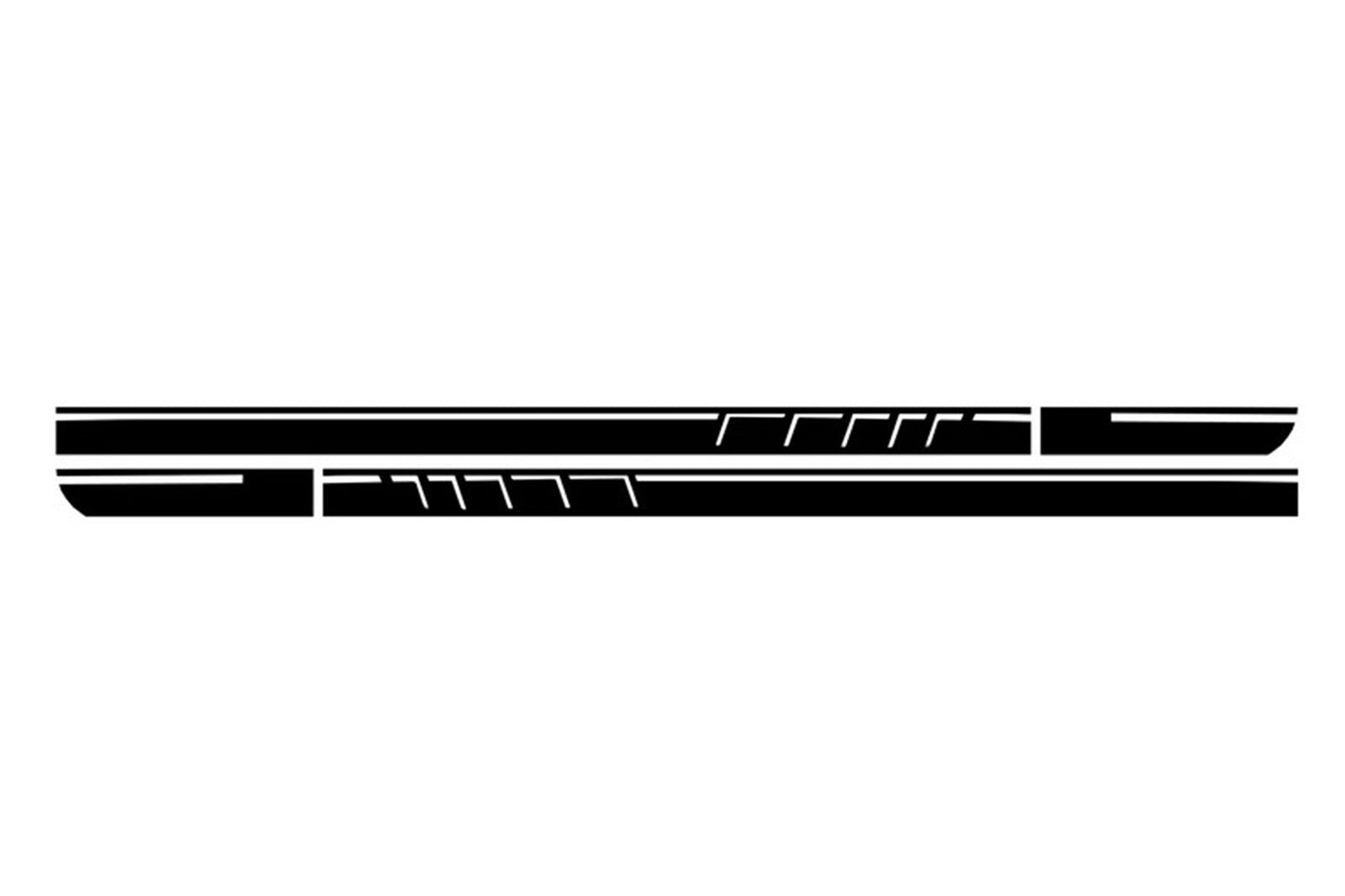 Aufkleber-Set für Mercedes CLA W117 C117 X117 13-16 W176 12-18 A45 Design Carpartstuning Austria