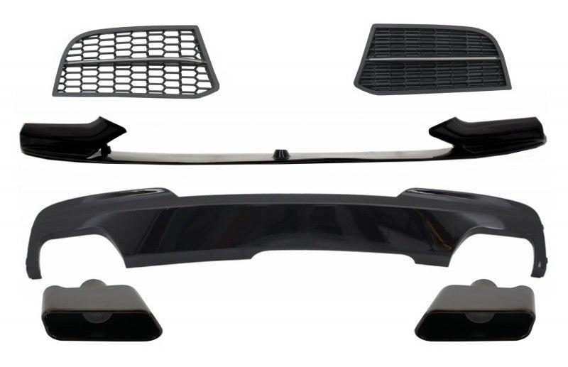 Umbausatz für BMW 5 F10 F11 Spoiler Diffusor M-Performance Sport M550 Look Carpartstuning Austria