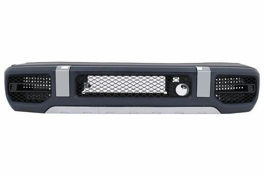Umstellung auf 2018 Komplette Frontstoßstange für Mercedes G W463 2008-2017 G63 Look Carpartstuning Austria