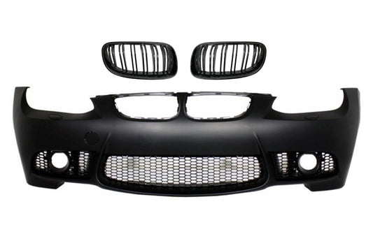 Frontstoßstange Gitter Doppelstreifen für BMW 3 E92 E93 06-09 Ohne PDC Projektoren Carpartstuning Austria