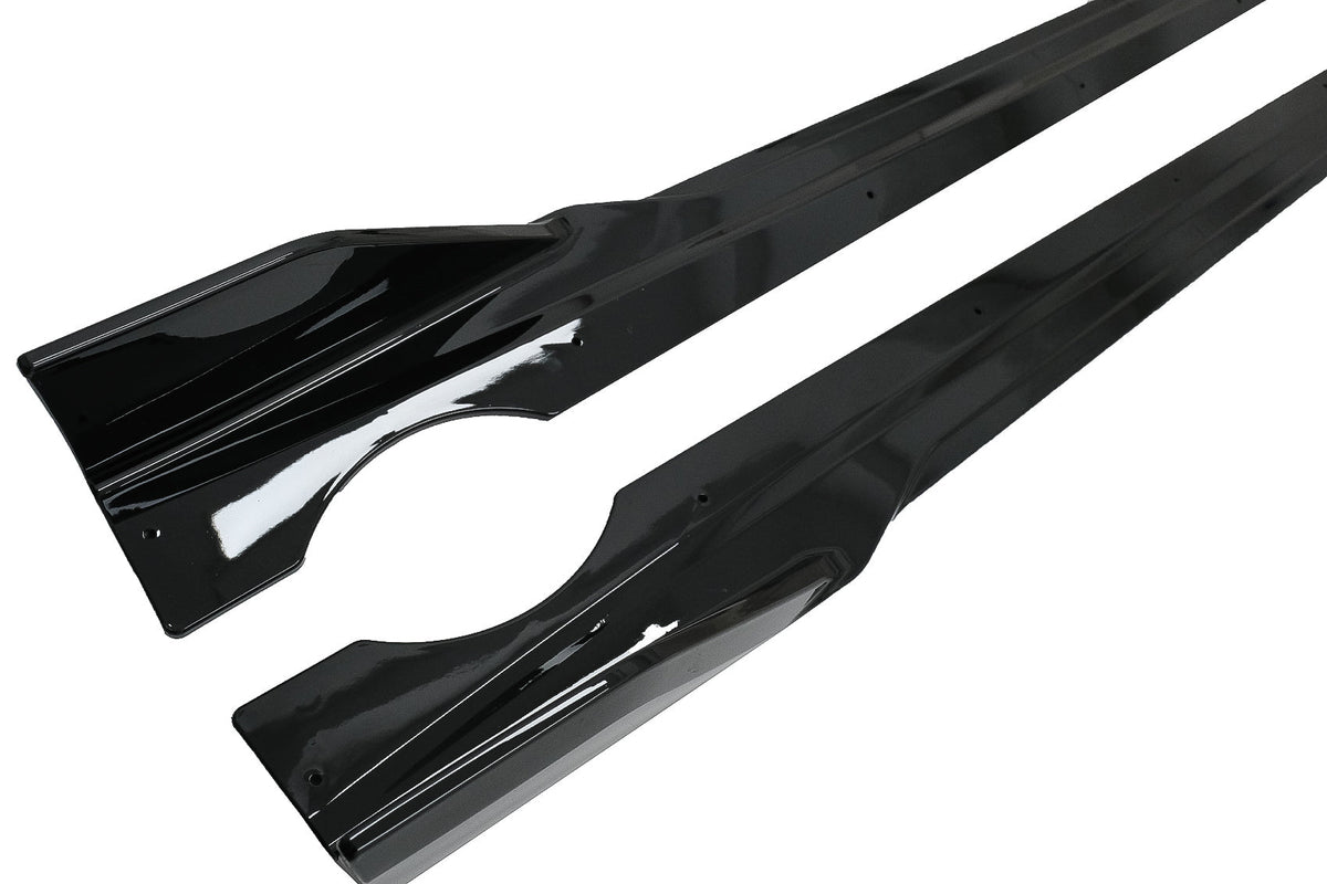 Aero Bodykit & Gitter Doppelt für BMW X5 G05 2018-2022 Black Knight Look Glänzend schwarz Carpartstuning Austria