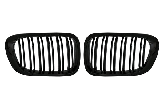 Gitter für BMW 3er E46 Coupe Cabrio Non Facelift 99-02 Double Stripe M Look Carpartstuning Austria