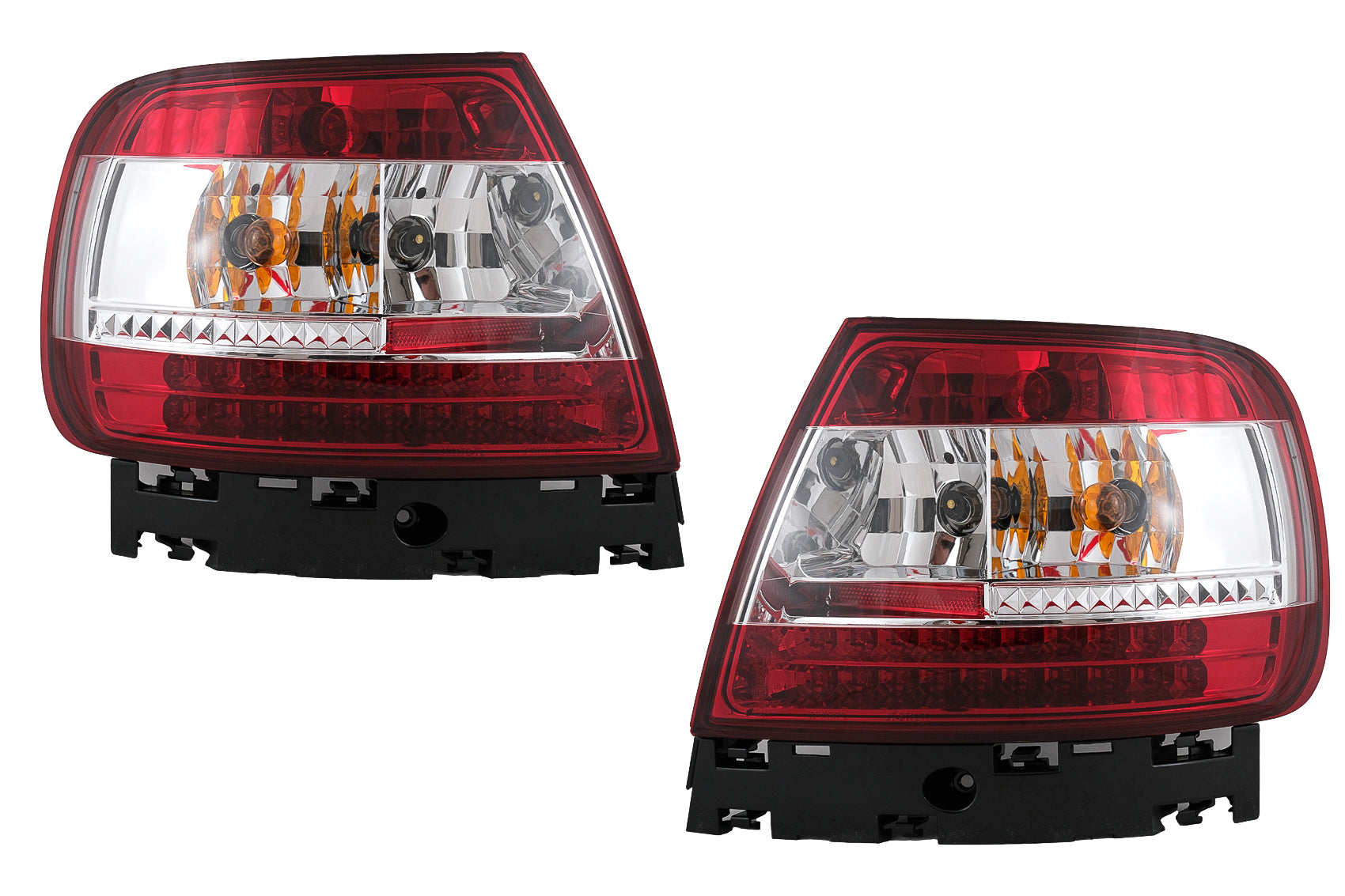 LED-Rückleuchten für Audi A4 B5 8D 1994–2000 Limousine Rot Klare Rücklichter Carpartstuning Austria
