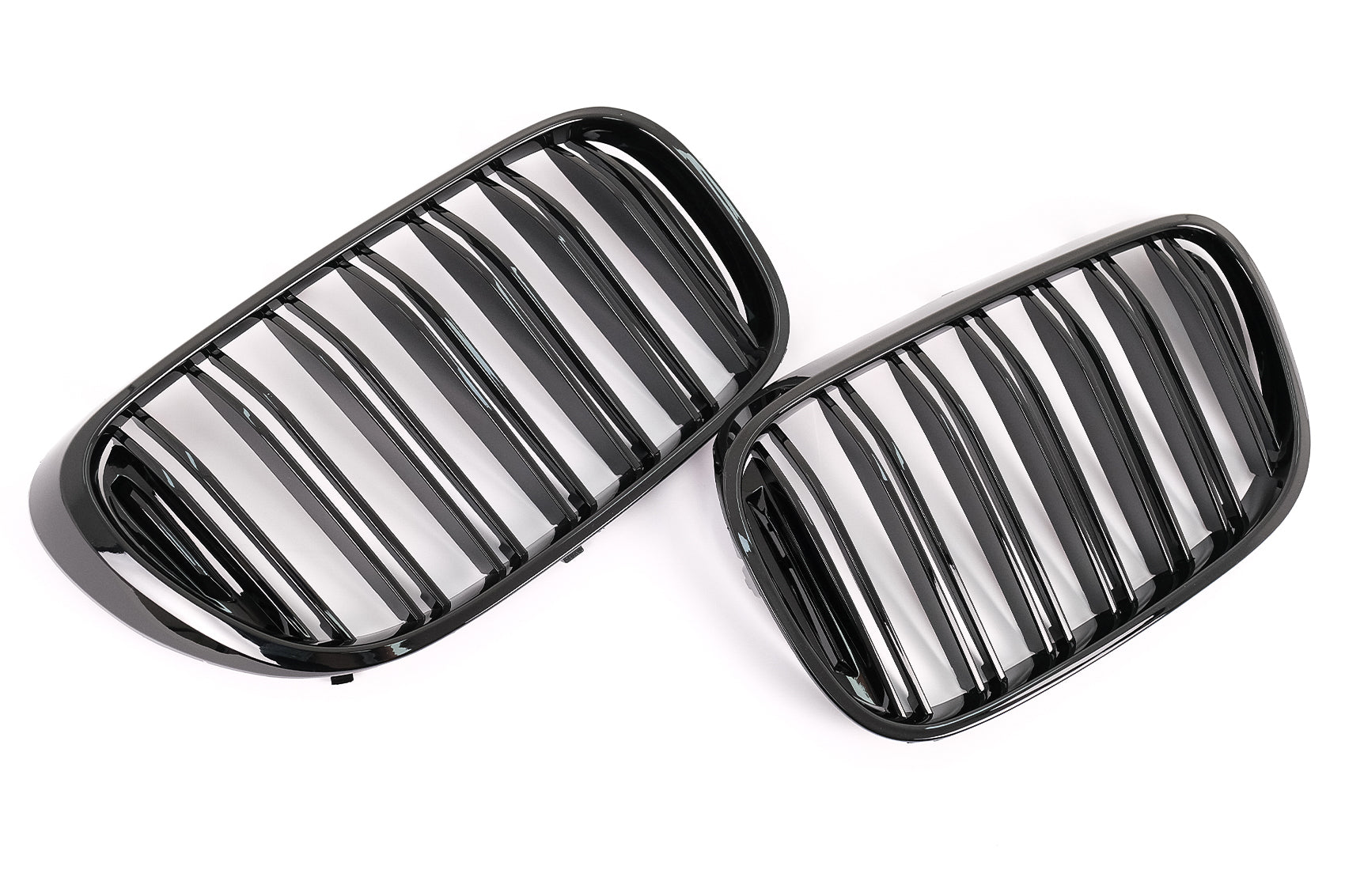 Gitter Nieren Nierengitter für BMW 7er G11 G12 15–19 Doppelstreifen M-Design Schwarz Carpartstuning Austria