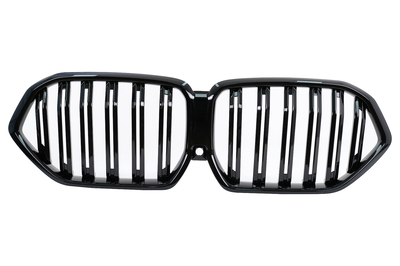 Nieren Nierengitter Kühlergrill Für BMW X6 G06 2019+ Doppelter Streifen M-Design Schwarz Carpartstuning Austria