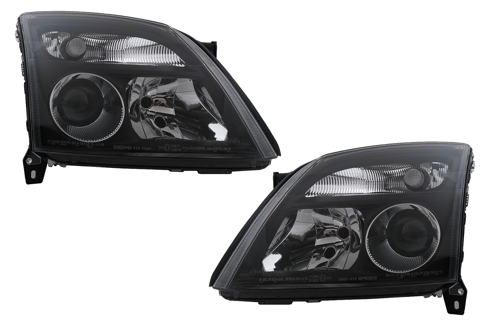 Scheinwerfer für Opel Vectra C 04.2002-05.2005 schwarzes Halogen Carpartstuning Austria