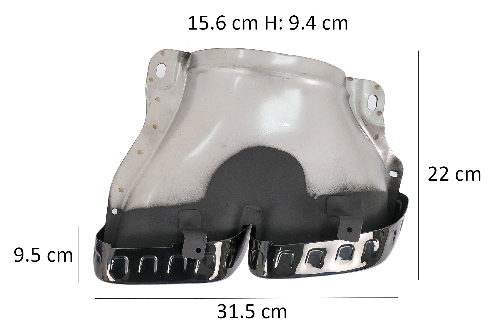 Endrohre für Mercedes GLE W167 GLE Coupe C167 GLS X167 2019+ AMG GT 4-Türer X290 Carpartstuning Austria