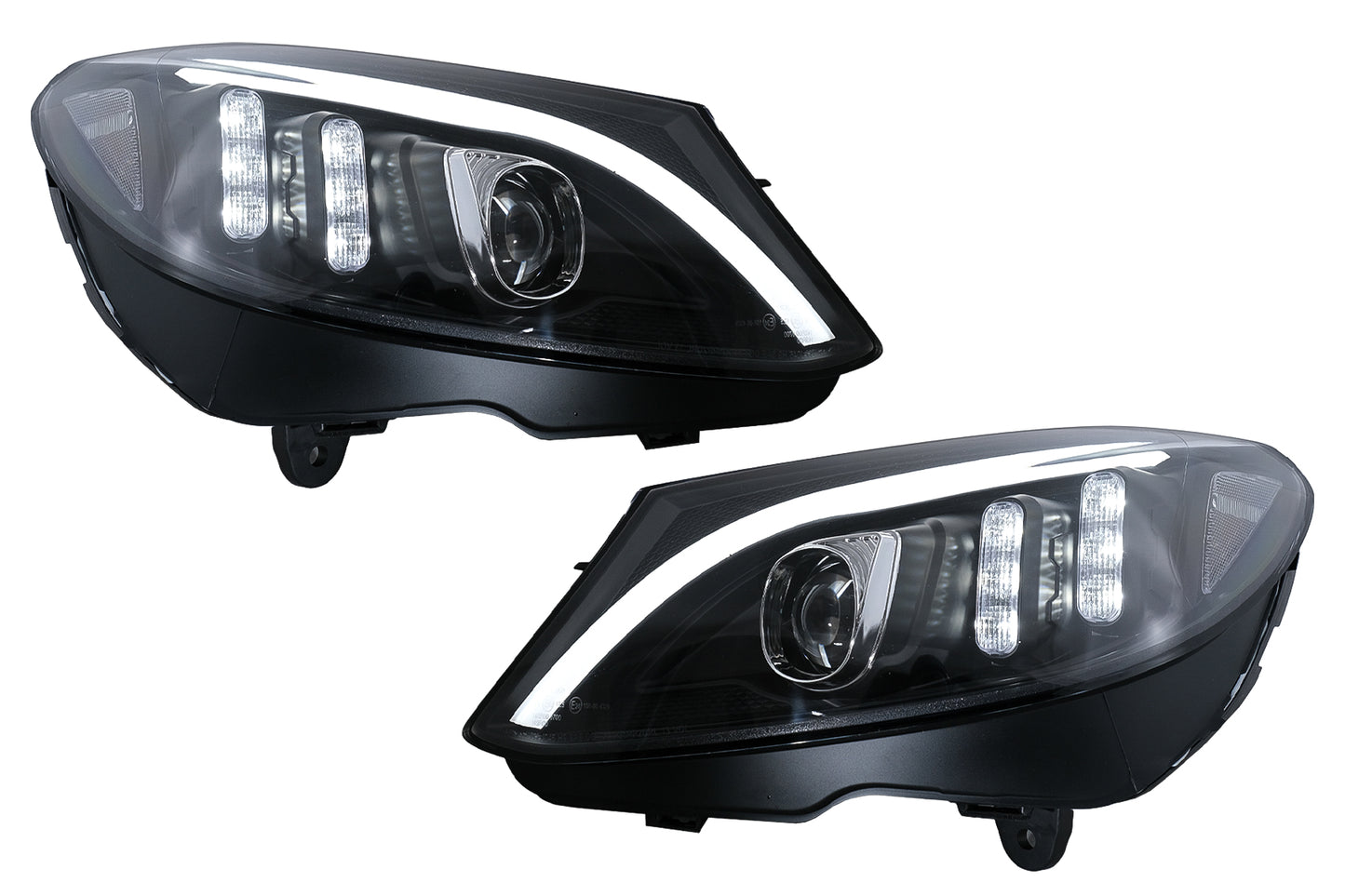 Full LED Scheinwerfer DRL für Mercedes C-Klasse W205 S205 A205 C205 2014-2018 Carpartstuning Austria
