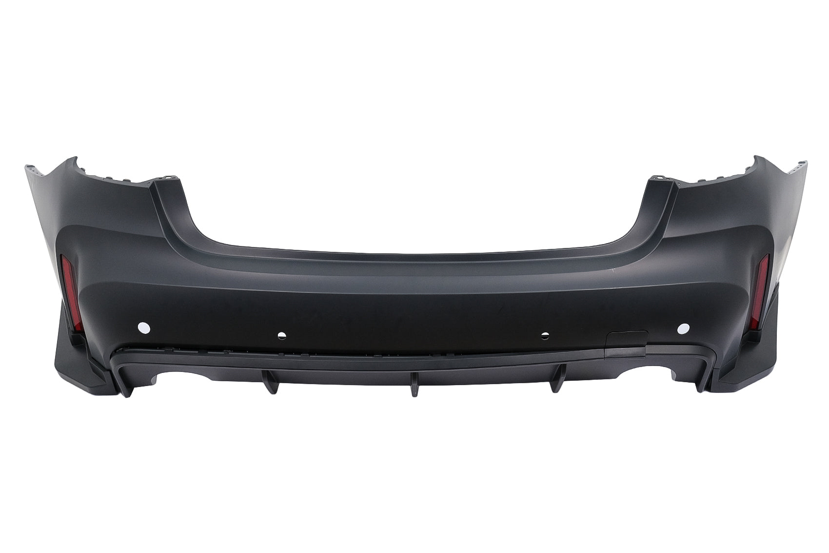 Heckstoßstange für BMW 3er G20 Limousine 2018–2022 M Design Twin Single Outlet Carpartstuning Austria