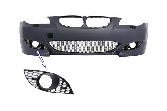 Seitengitter RECHTE Seite Für BMW 5er E60 E61 2003–2010 nur M5 Design Stoßstange Carpartstuning Austria