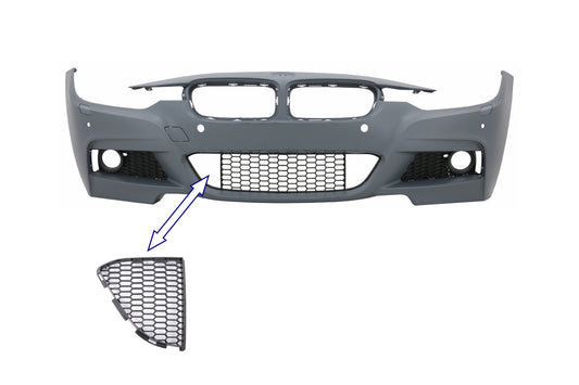 Stoßstangen-Zentrale LINKS Unterer Gitter Für BMW 3er F30 F31 M-Tech 2011–2019 Carpartstuning Austria