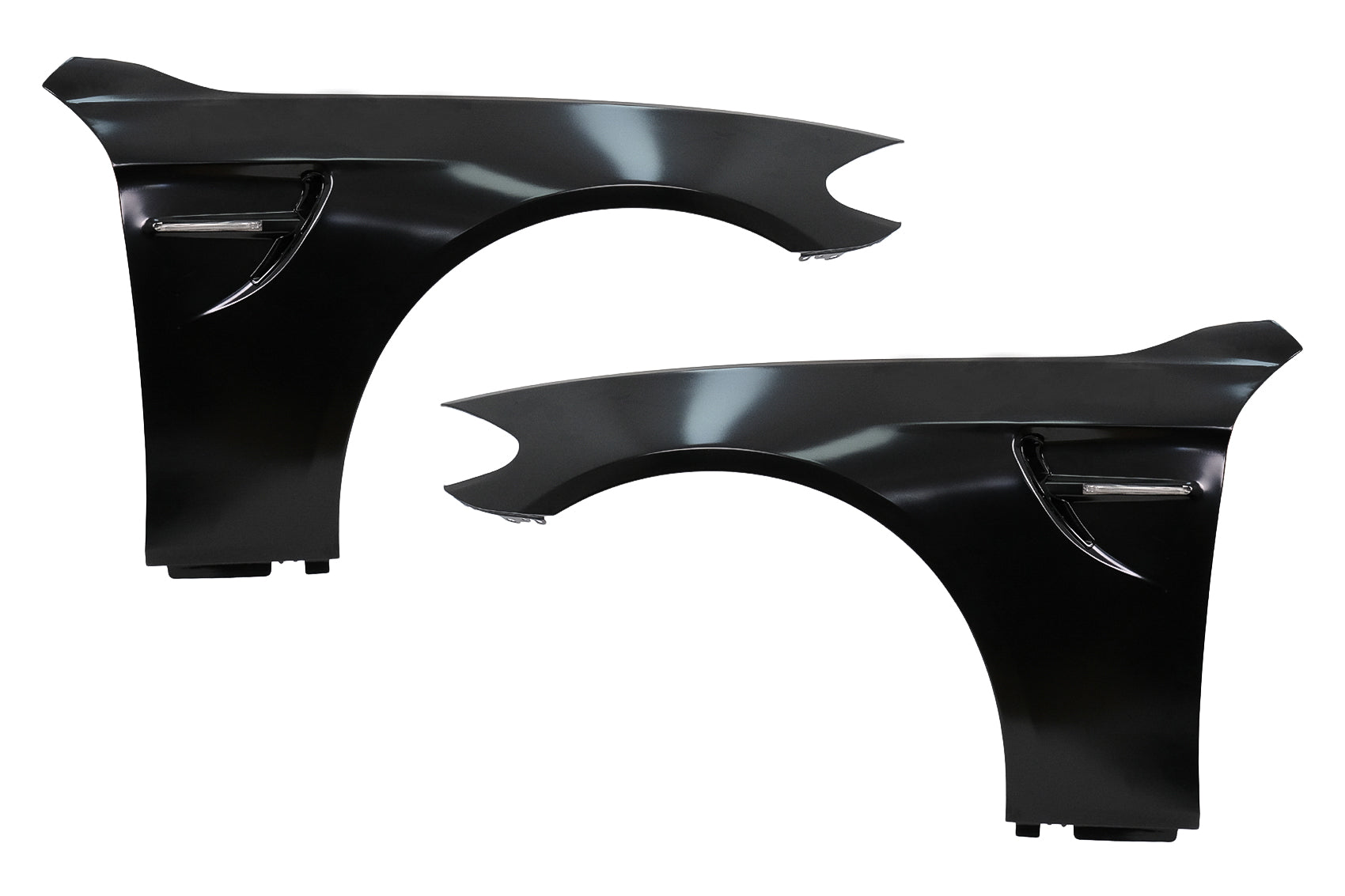 Vordere Kotflügel für BMW 5er F10 F11 2011–2017 M4-Design LED-Lichtleisten Set Carpartstuning Austria