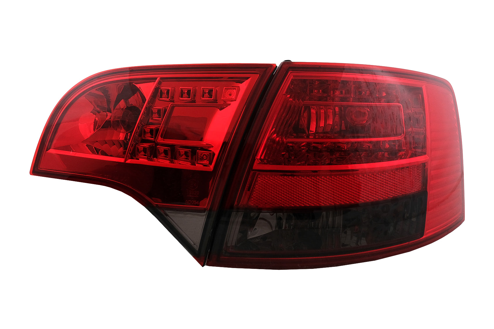 LED Rückleuchten für Audi A4 B7 Avant 8ED 11.2004-2007 Roter Rauch Carpartstuning Austria