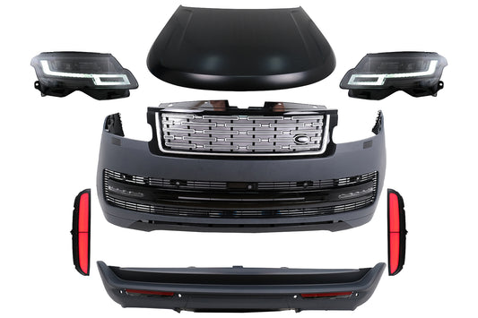Bodykit für Range Rover Vogue 4 L405 2013-2017 Umbau auf 2023-Design Stoßstange Carpartstuning Austria