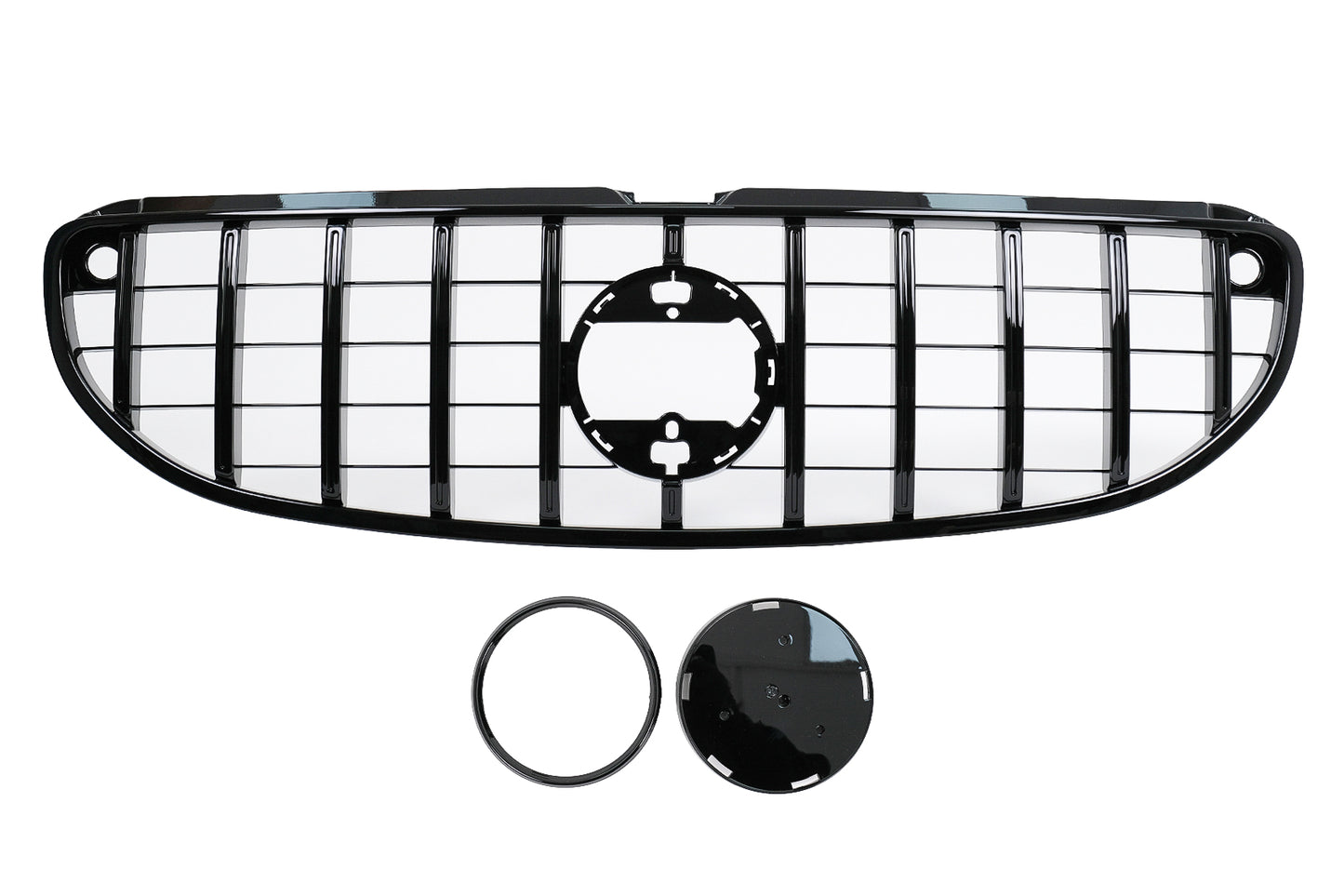 Sport Grill Maske Kühlergrill für Smart ForTwo C453 A453 Coupe Cabrio 2014-2019 GTR-Design Carpartstuning Austria