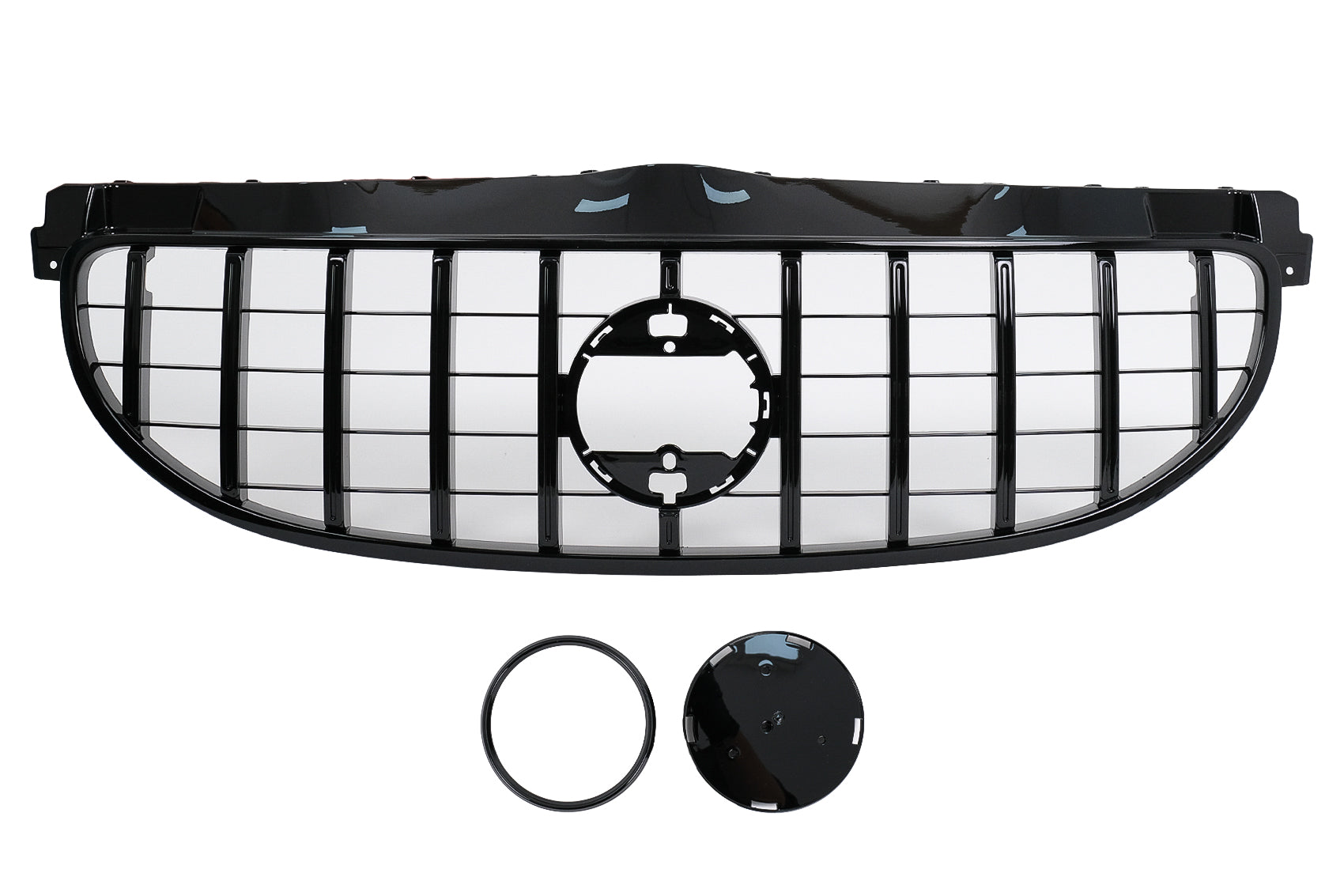 Sport Grill Maske Kühlergrill Gitter für Smart ForFour W453 2014-2019 GTR-Design Carpartstuning Austria