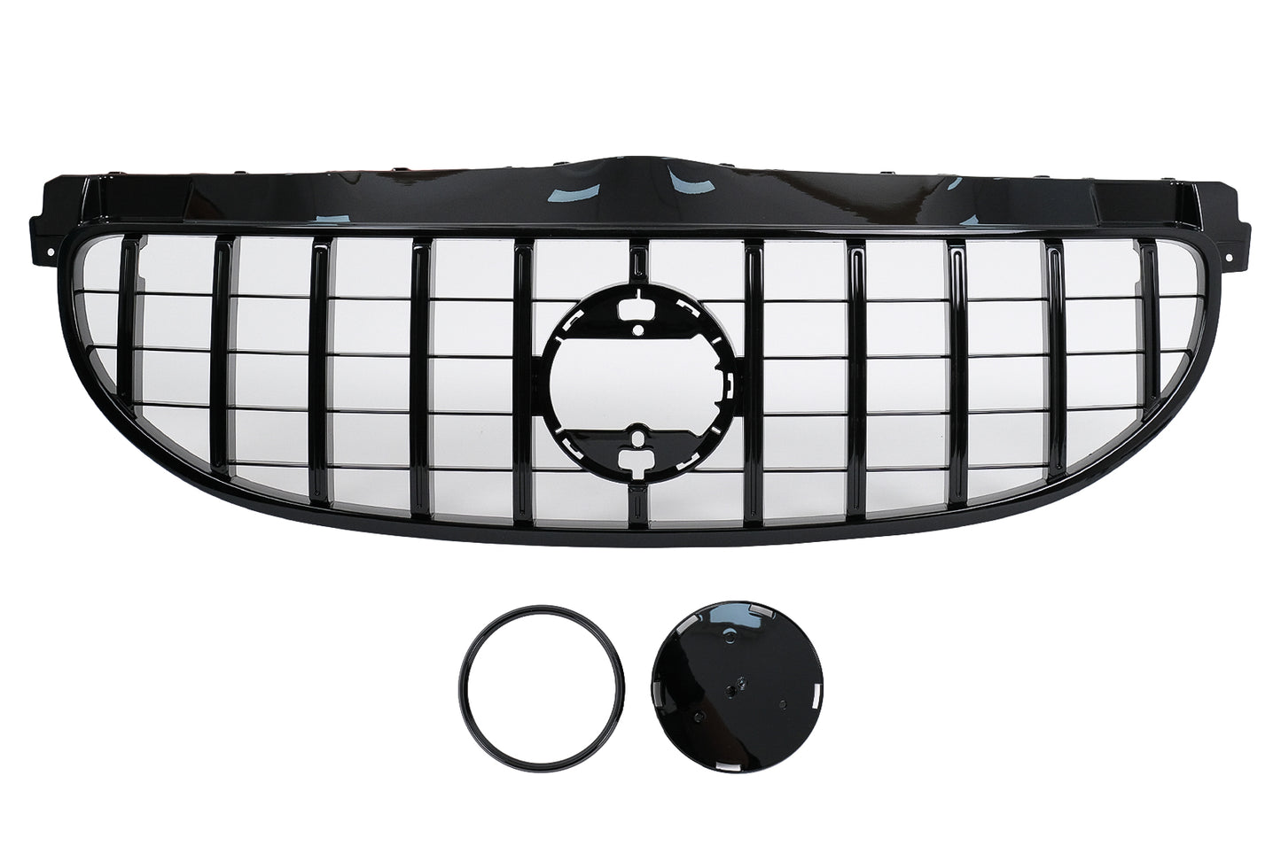 Sport Grill Maske Kühlergrill Gitter für Smart ForFour W453 2014-2019 GTR-Design Carpartstuning Austria