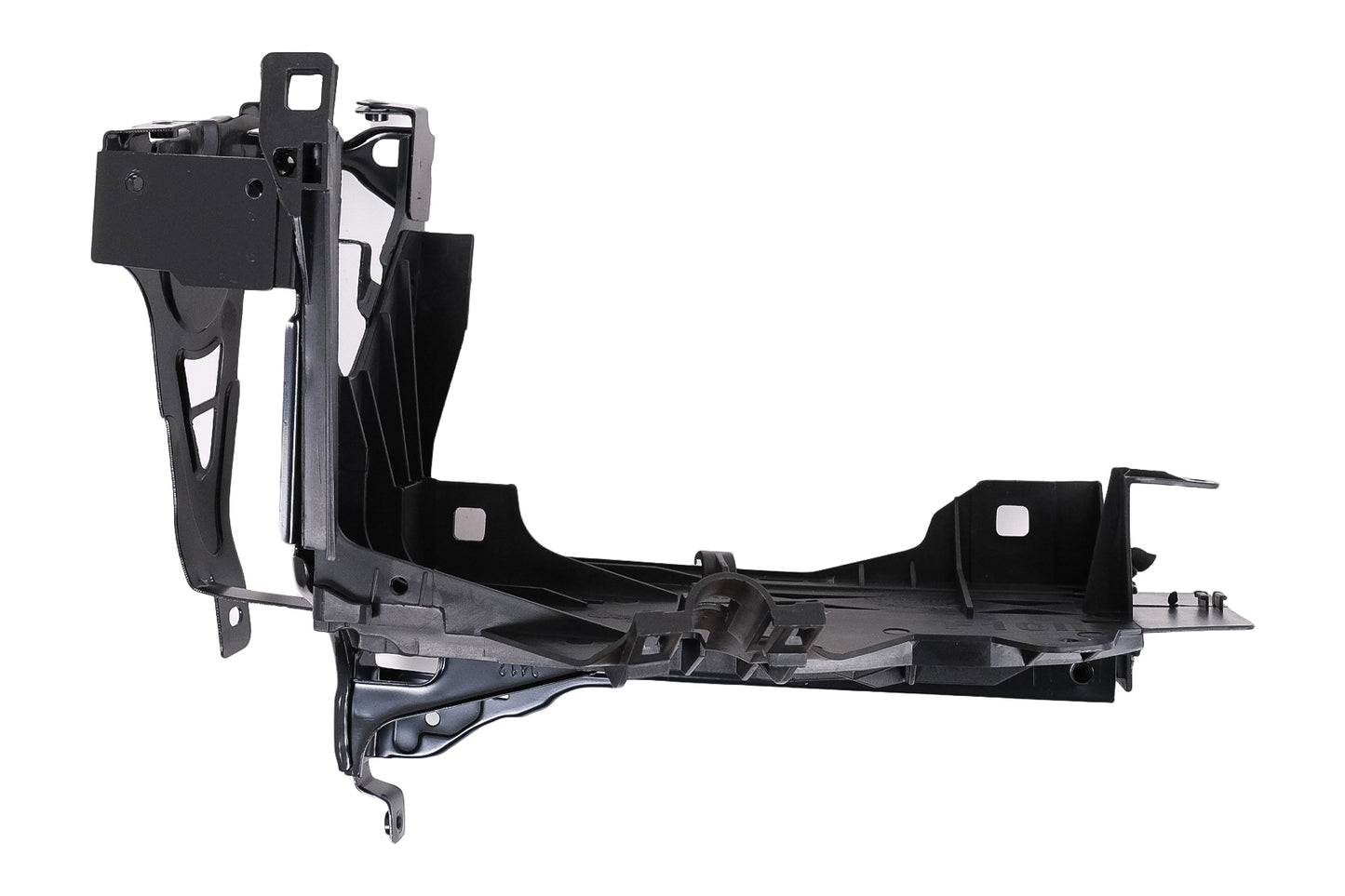 Scheinwerferrahmen Halterungsplatte LINKE Seite für BMW 5er F10 F11 09-2017 Carpartstuning Austria