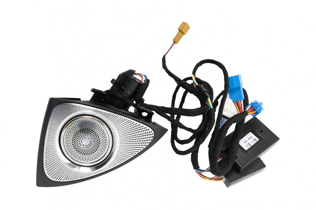 Kit AC-Lüftungsgitter 64 Farben LED Rotary Hochtöner Cover-Lautsprecher für Mercedes S-Klasse W222 Carpartstuning Austria
