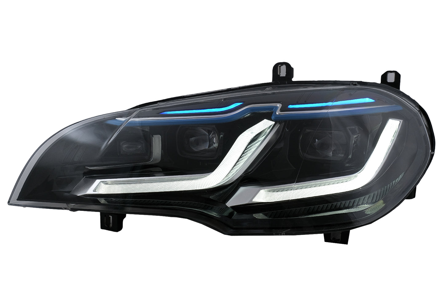 LED TFL Tagfahrlicht Scheinwerfer für BMW X5 E70 2007-2014 Umrüstung von HID auf LED Carpartstuning Austria