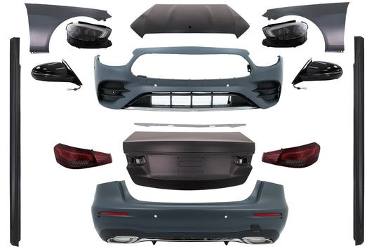 Bodykit Stoßstange Kühlergrill für Mercedes E-Klasse W212 MOPF 2013-2016 Endrohre Carpartstuning Austria