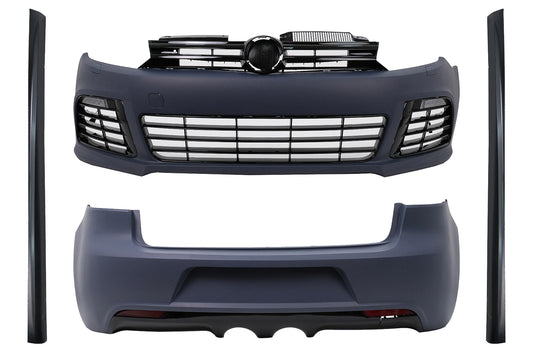 Bodykit für VW Golf 6 08-13 Hatchback R20 Look Stoßstange Kühlergrill LED Tagfahrlicht Seitenschweller Carpartstuning Austria