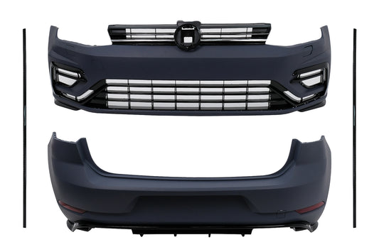 Bodykit für VW Golf 7 VII 2013-2017 7.5 R Design Stoßstange Kühlergrill Seitenschweller Carpartstuning Austria