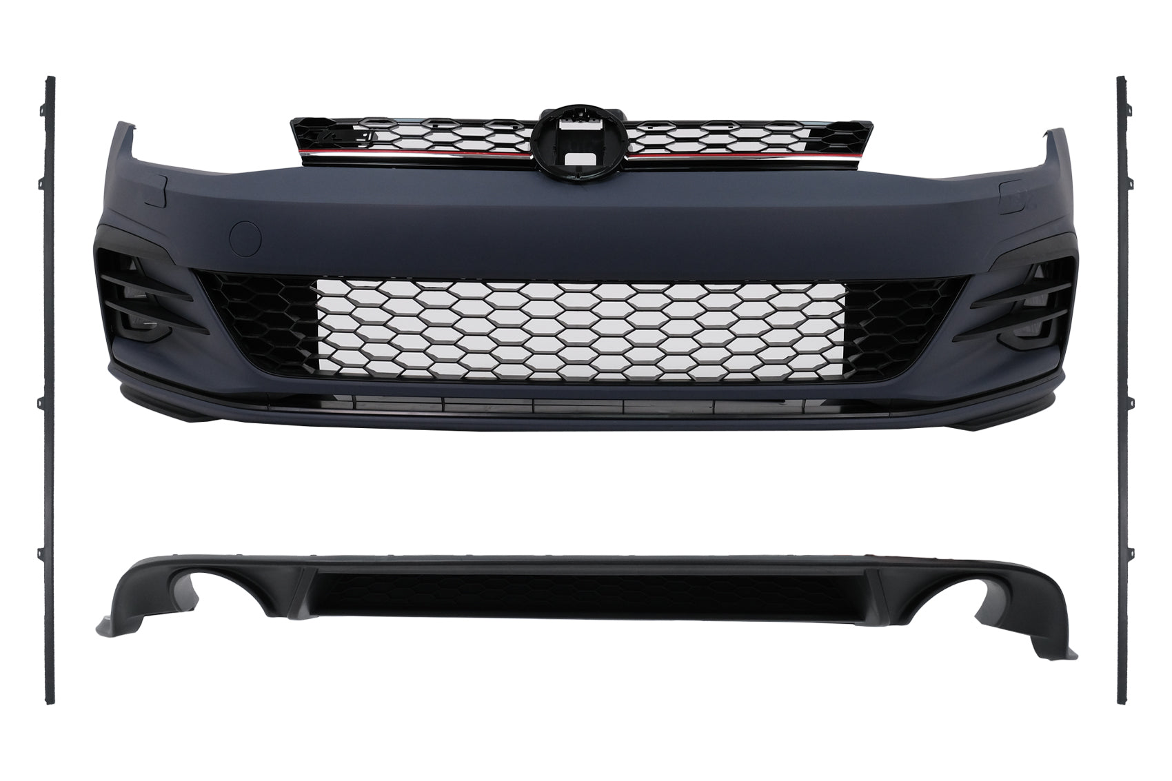 Bodykit für VW Golf 7.5 Facelift Hatchback 17-20 GTI Design Stoßstange Kühlergrill Seitenschweller Carpartstuning Austria