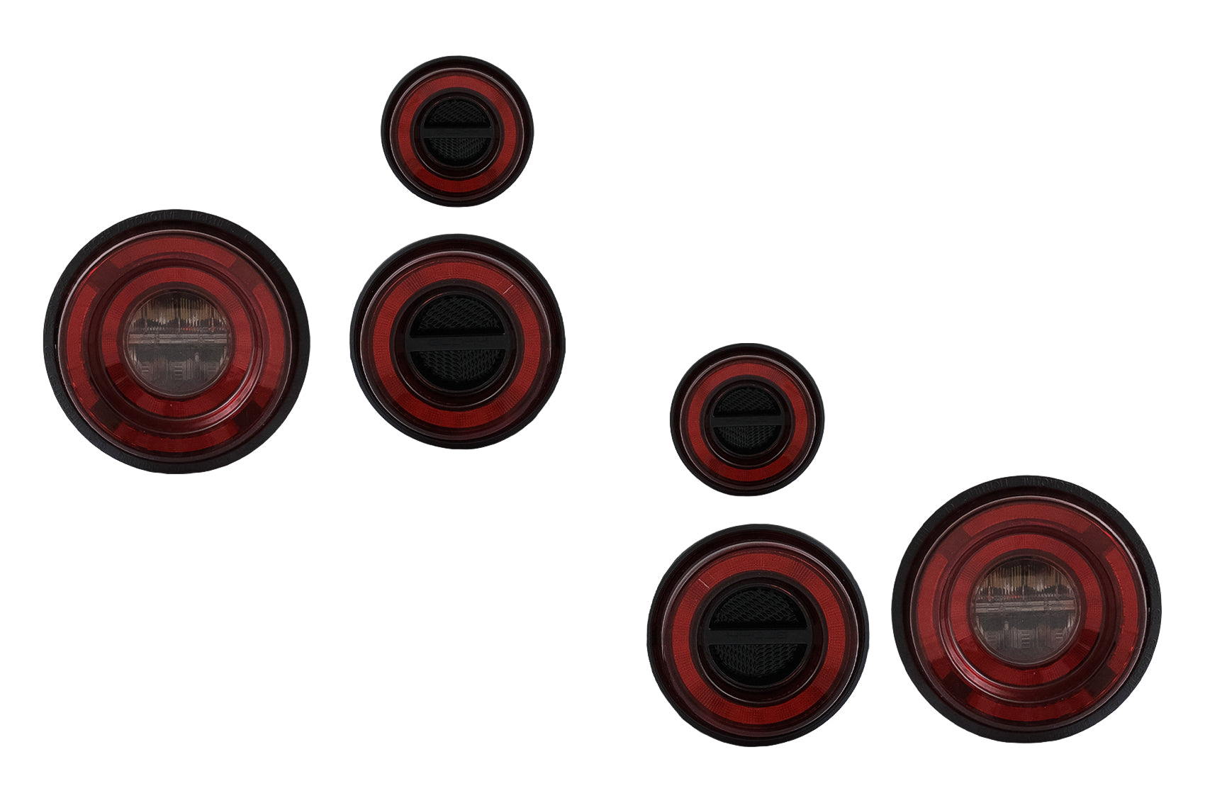 Rückleuchten Glohh GL-2 LED-Rücklichter für Land Rover Defender L316 1990-2016 90 110 130 Carpartstuning Austria