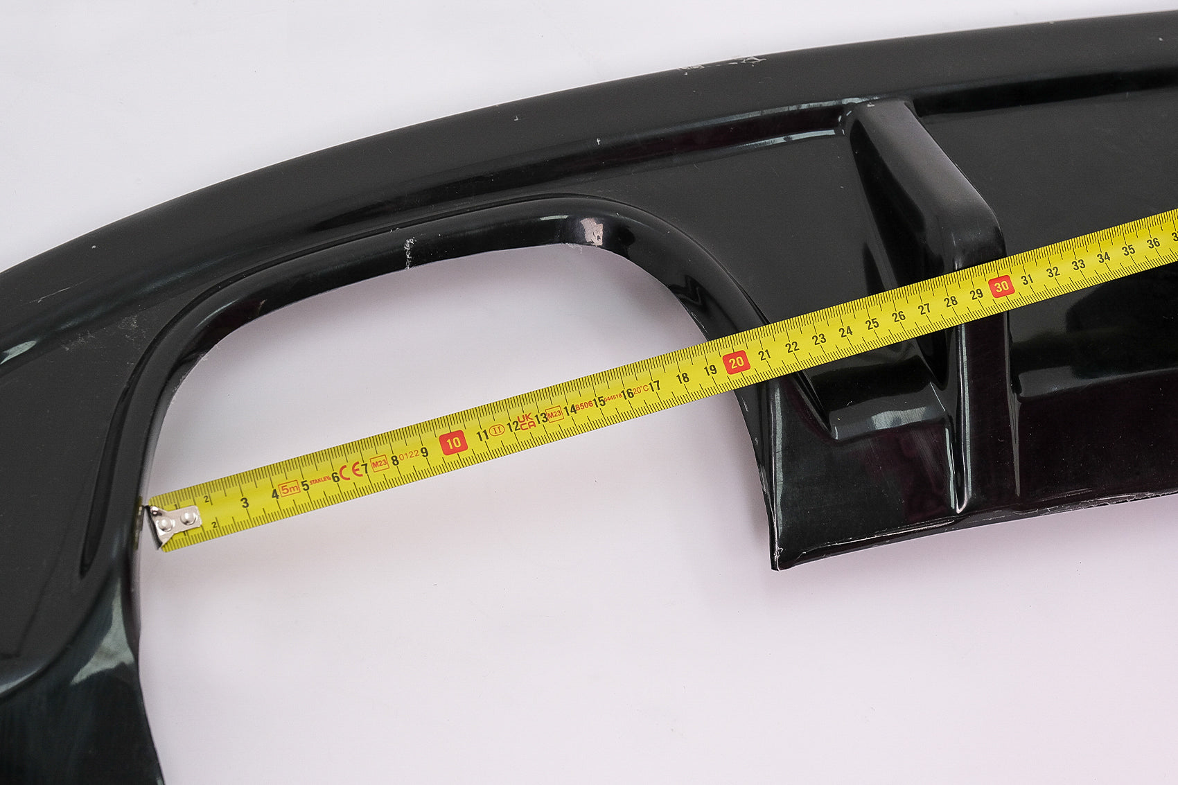 Stoßstangen Luftverteiler für Seat Leon FR Mk3 Facelift 5F Hatchback 2017-2020 Schwarz Carpartstuning Austria