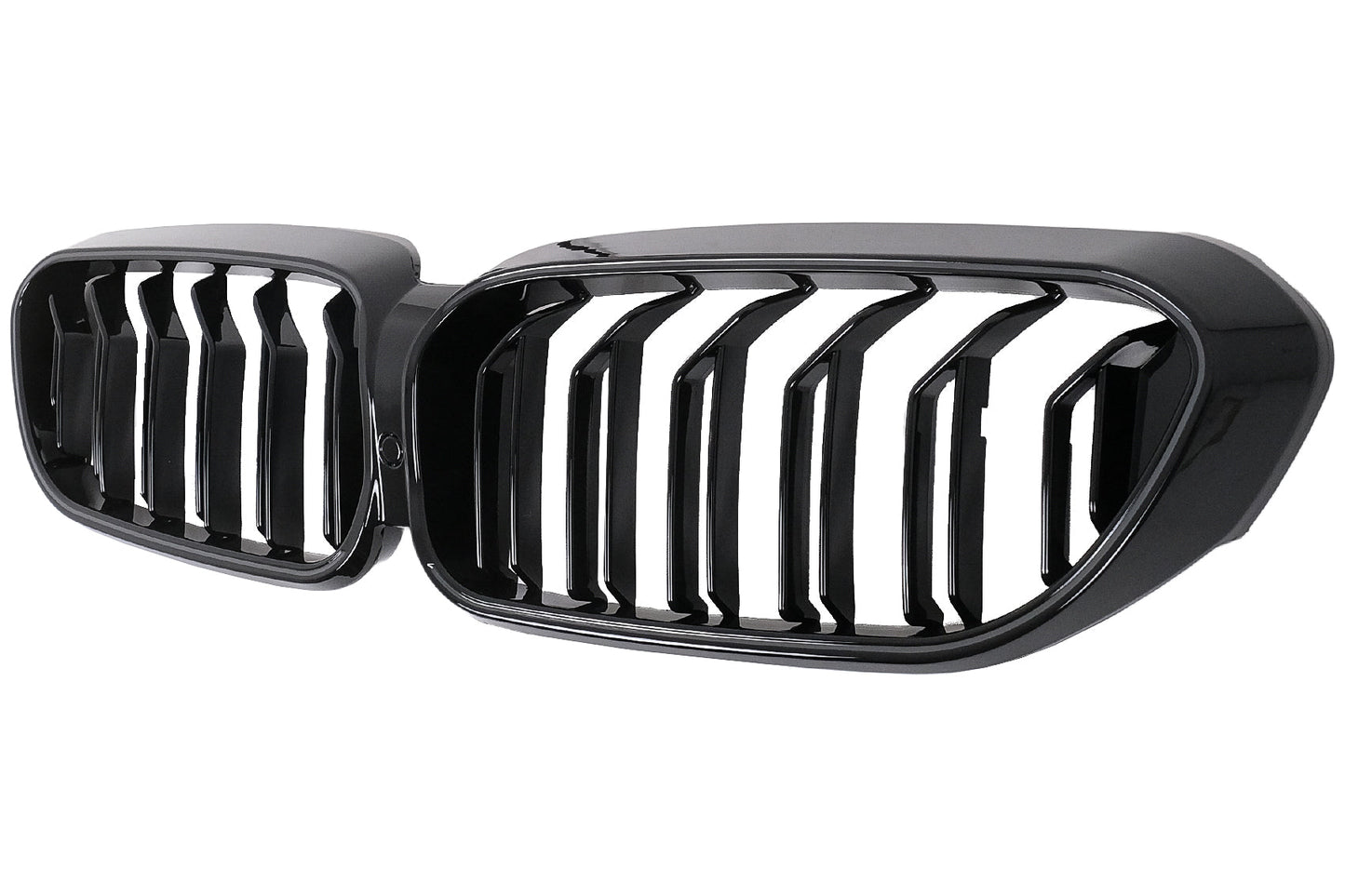 LED Kühlergrill für BMW 5er G30 G31 2017-2019 Doppelstreifen Schwarz Beleuchtet Carpartstuning Austria