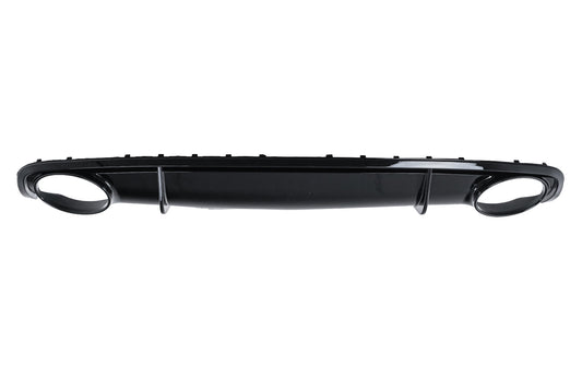 Stoßstange Diffusor Endrohre für Audi A4 B8 B8.5 MOPF 2012–2015 RS4-Look Schwarz Carpartstuning Austria