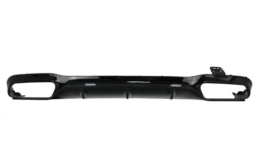 Diffusor Stoßstange Luftverteiler für Mercedes E-Klasse W213 Sport Line 2016-2019 E63 Design Glänzend Schwarz Carpartstuning Austria