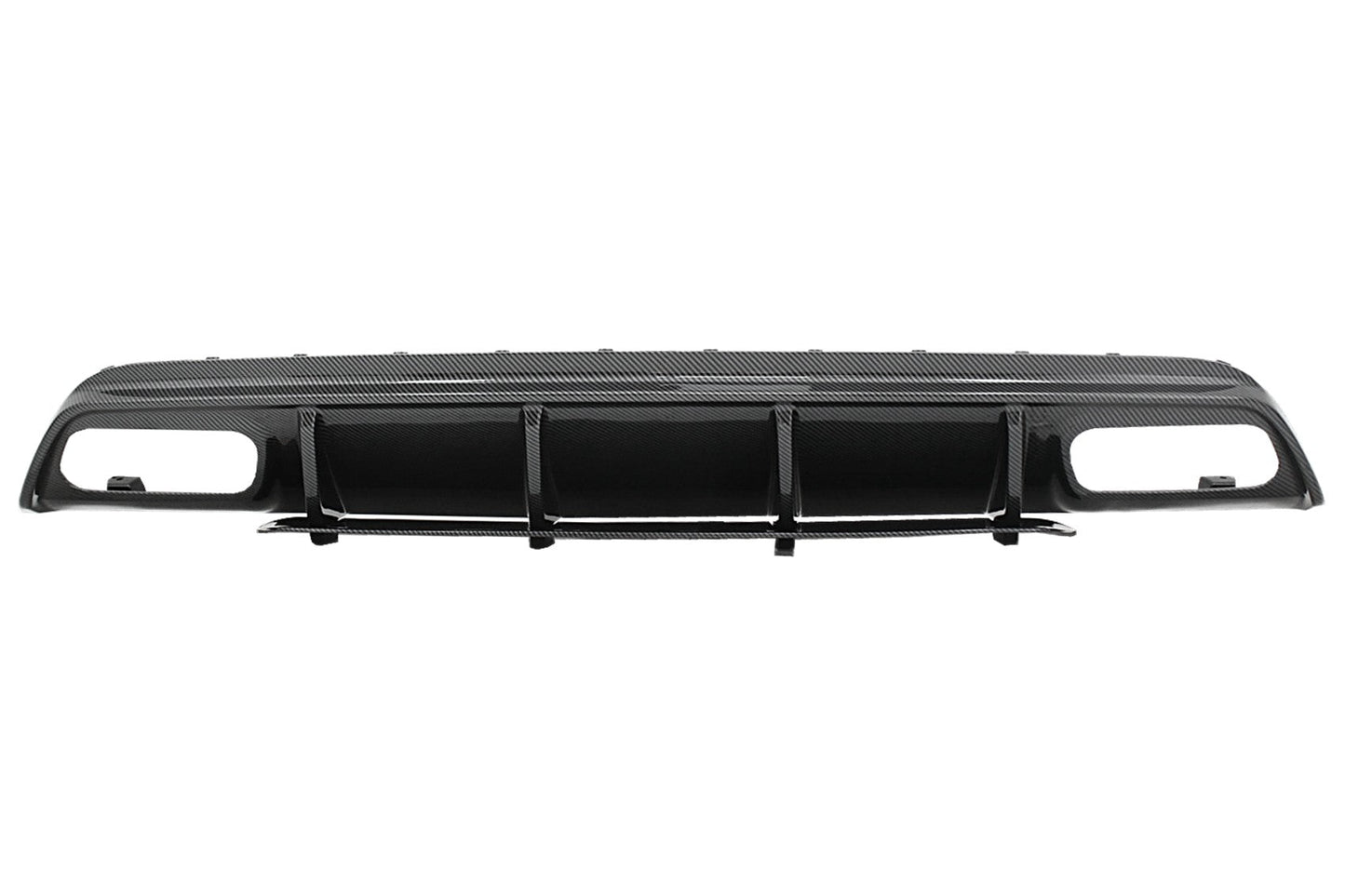 Stoßstange Diffusor Endrohre für Mercedes A-Klasse W176 13-18 A45 Facelift Look Carbonfolie Carpartstuning Austria