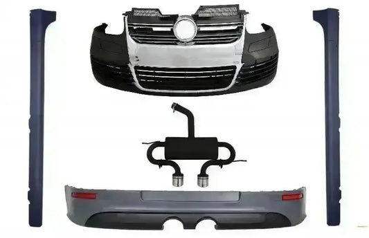 Body Kit für VW Golf 5 V R32 03-07 Stoßstange Seitenschweller Auspuffanlage CarPartsTuning