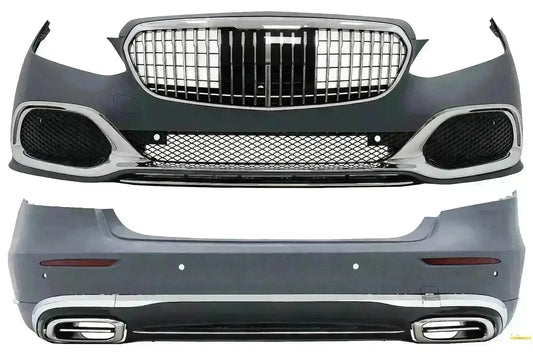 Bodykit Stoßstange Kühlergrill für Mercedes E-Klasse W212 MOPF 2013-2016 Endrohre CarPartsTuning