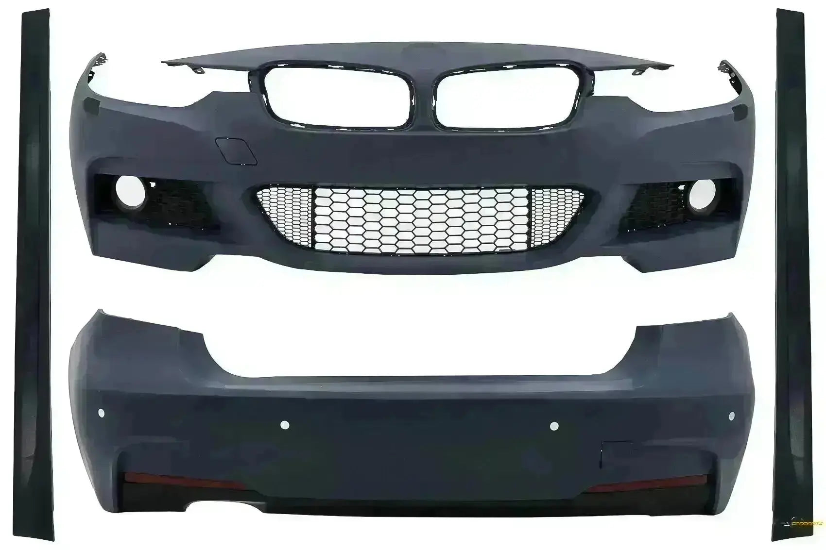 Bodykit für BMW 3er F30 11-19 Stoßfänger Diffusor Seitenschweller CarPartsTuning