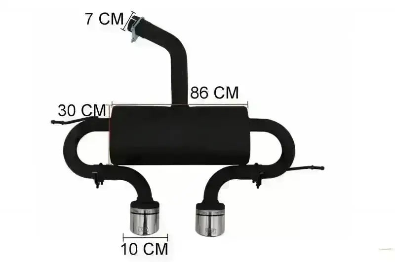 Bodykit für VW Golf 5 V 03-07 Stoßstange Auspuffanlage GTI R32 Design CarPartsTuning