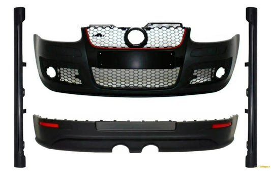 Bodykit für VW Golf 5 V Golf 5 2003-2007 GTI R32 Look mit Seitenschweller CarPartsTuning