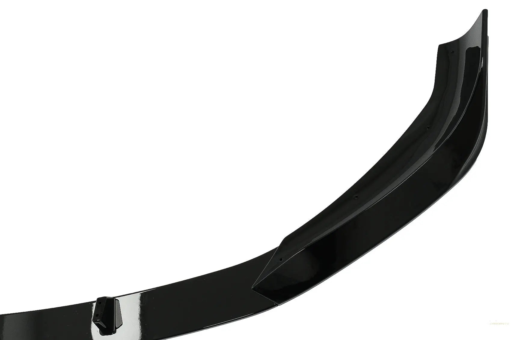 Frontspoilerlippe passend für BMW X1 SUV F48 Pre-LCI (2015-2019) Piano Black KITT