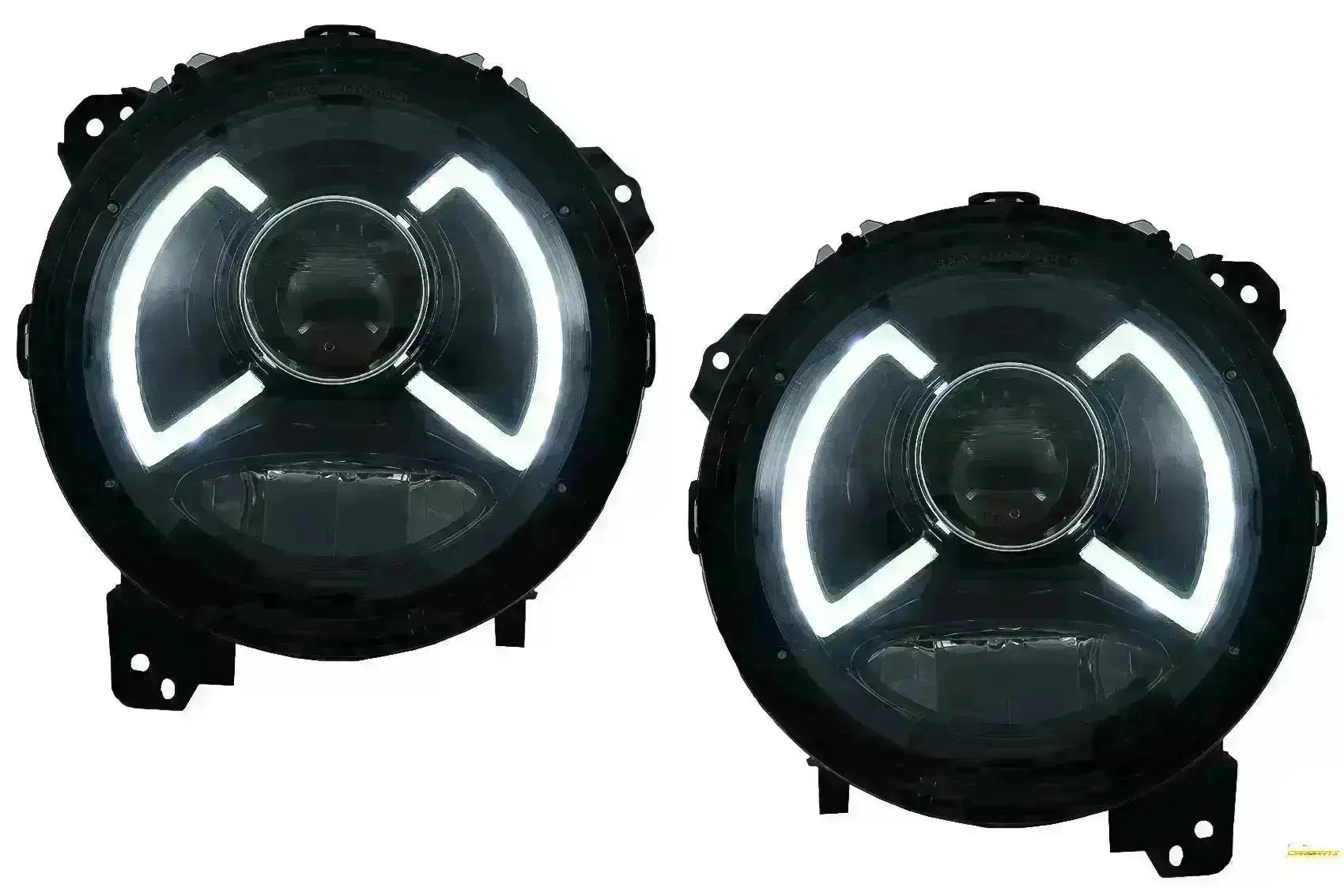 Voll-LED-Scheinwerfer Geeignet Für Jeep WranGLEr Iv JL/JLu (2018) Lichtleiste KITT