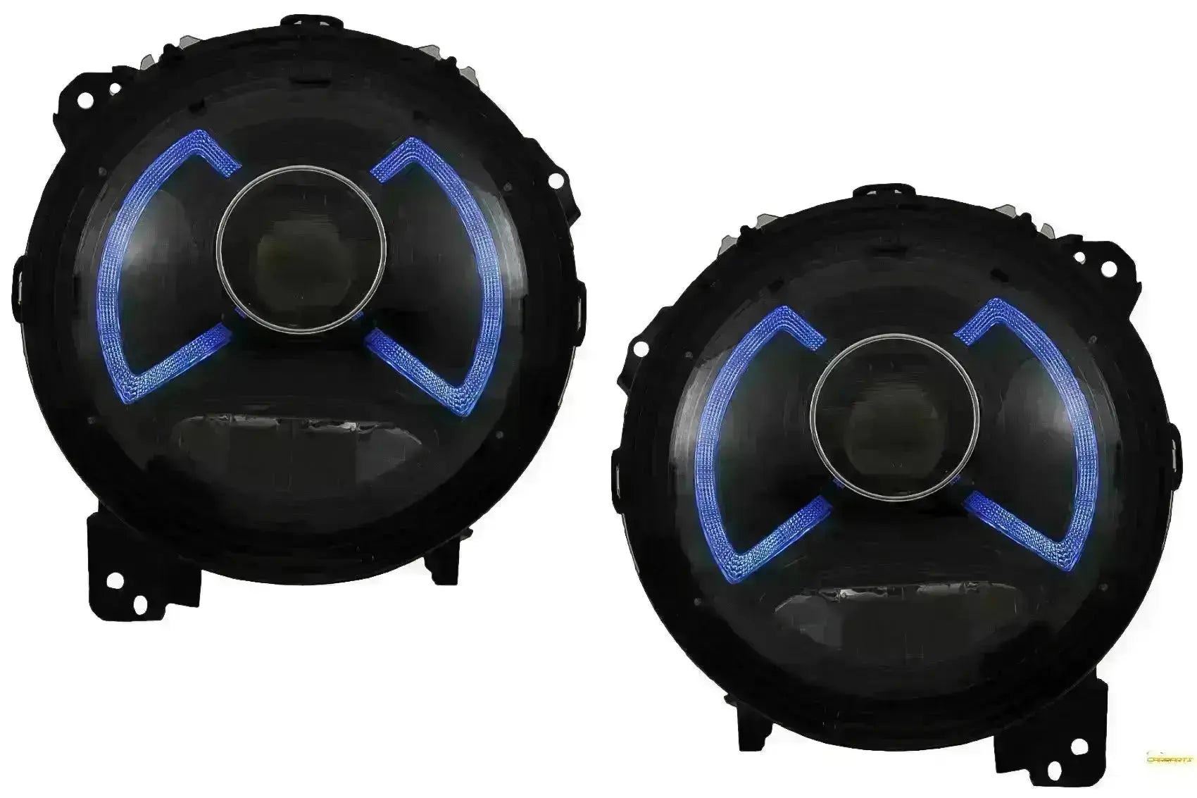 Voll-LED-Scheinwerfer Geeignet Für Jeep WranGLEr Iv JL/JLu (2018) Lichtleiste KITT