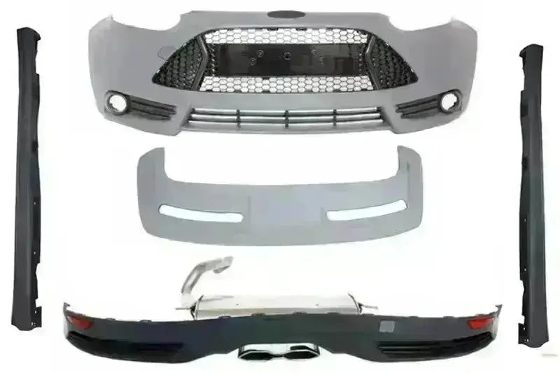 Komplettes Bodykit Passend Für Ford Focus Mk3 5-Türer Fließheck (2011-2014) St Design KITT