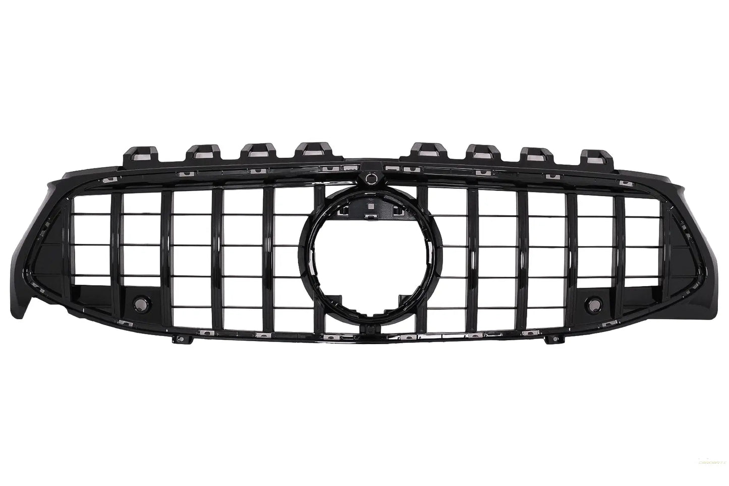 Kühlergrill für Mercedes CLA X118 C118 19+ GT-R Panamericana Design Schwarz CarPartsTuning