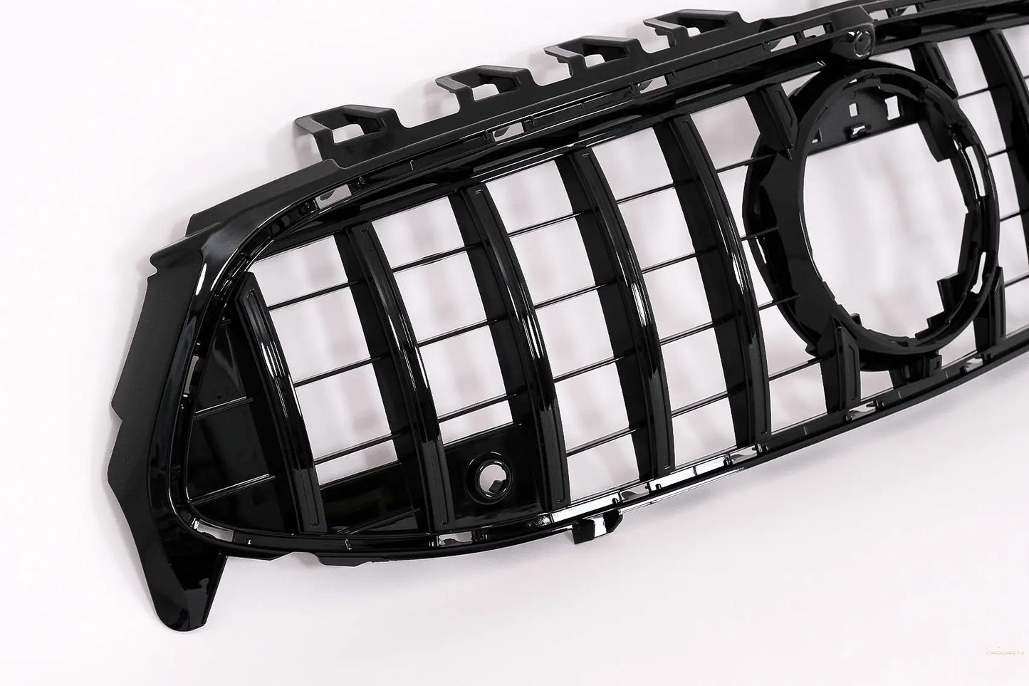Kühlergrill für Mercedes CLA X118 C118 19+ GT-R Panamericana Design Schwarz CarPartsTuning